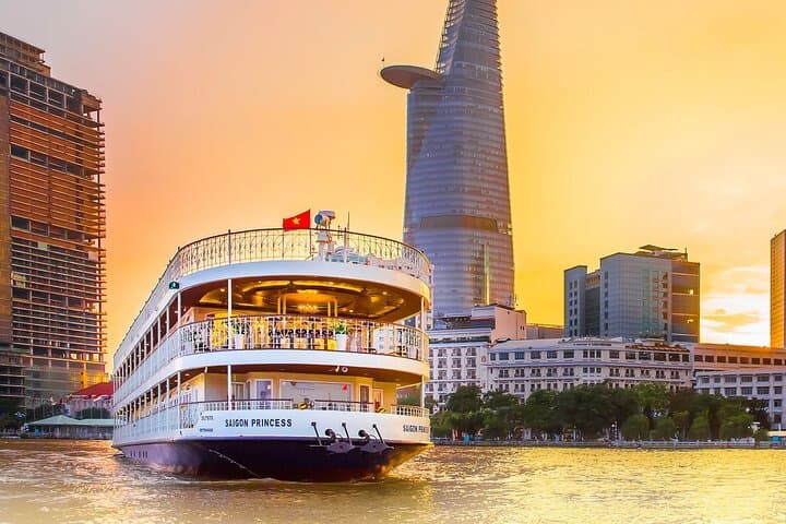 Saigon River Private Dinner Cruise: Nighttime Skyline & Riverside Dining