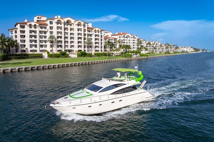 Miami Private Yacht Charter: 70ft Cruise from Miami River to Biscayne Bay photo 3