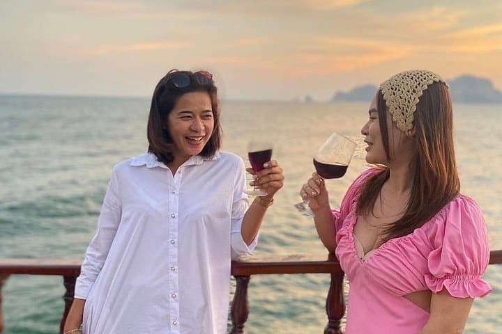 Krabi Sunset Culinary Romance Cruise: Ao Nang Evening Boat Dinner & Island Views photo 4
