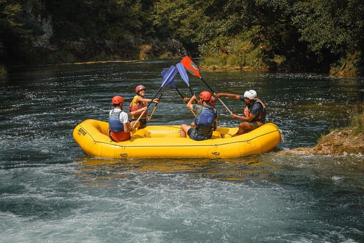 Una River Whitewater Rafting from Strbacki Buk — 7km Class III Run photo 2