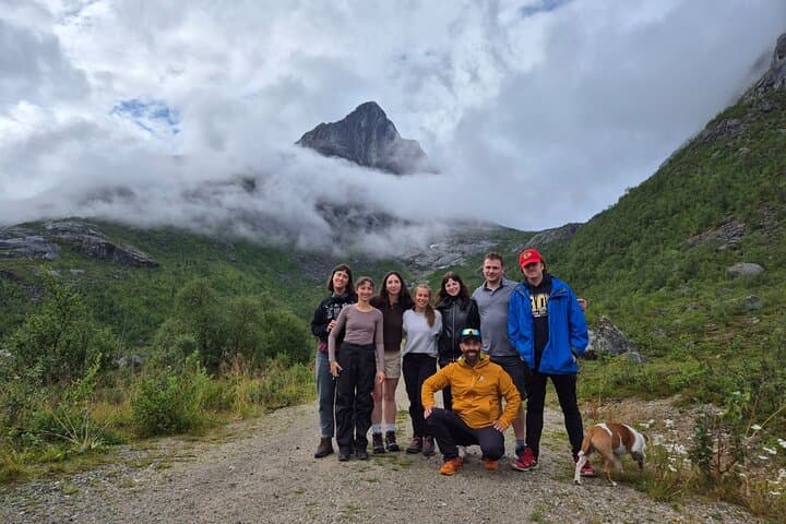 Whale Island Cliff Hike — Kvaløya's Brosmetinden Over the Arctic Ocean photo 5
