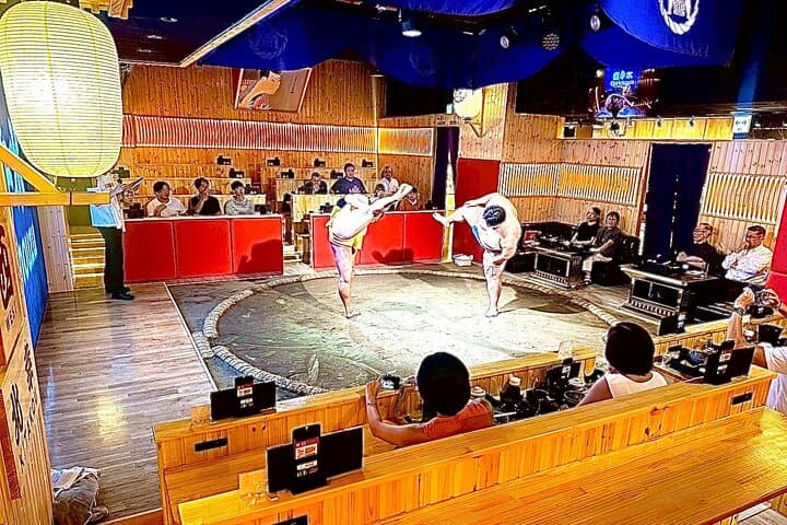 Sapporo Sumo Show: Live Rikishi Demonstrations, Chanko-nabe Dinner & Souvenir Photo photo 1