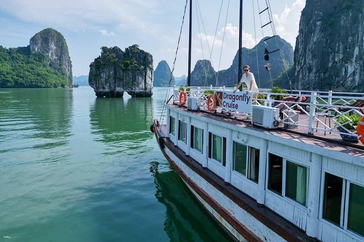 Halong Bay Small-Group Day Cruise from Hanoi — Kayaks, Caves & Floating Villages photo 4