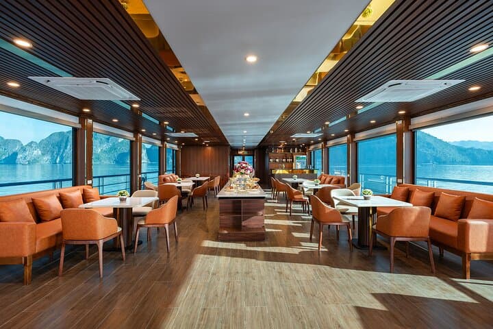 5-Star Halong Bay Cruise: Buffet Lunch, Kayaking & Sunset Party photo 5