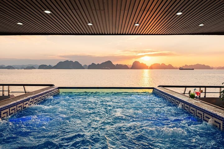 5-Star Halong Bay Cruise: Buffet Lunch, Kayaking & Sunset Party photo 6