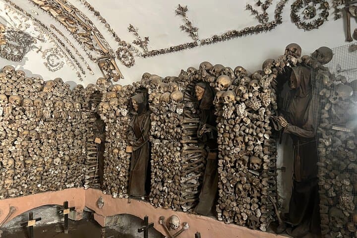 Inside Rome’s Capuchin Crypt: Bone Church, Caravaggio & Via Veneto Walking Tour