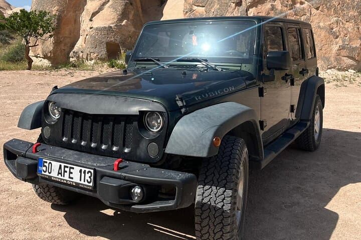 Sunset Jeep Safari in Cappadocia: Valleys, Fairy Chimneys & Champagne photo 2