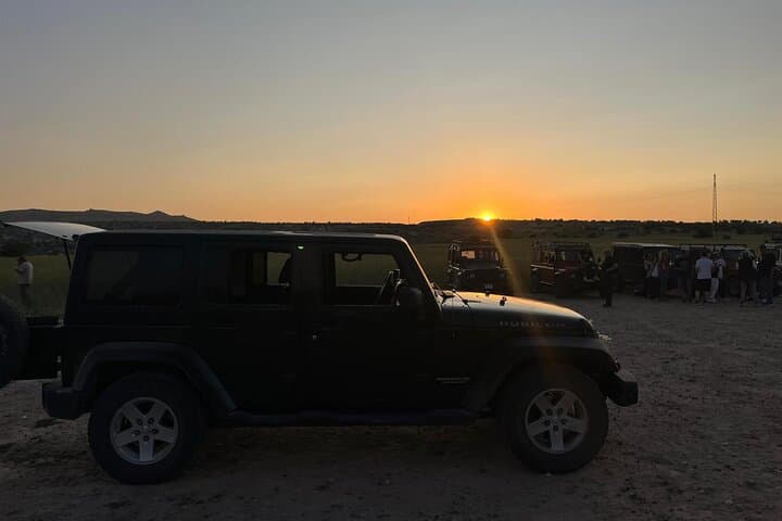 Sunset Jeep Safari in Cappadocia: Valleys, Fairy Chimneys & Champagne photo 4