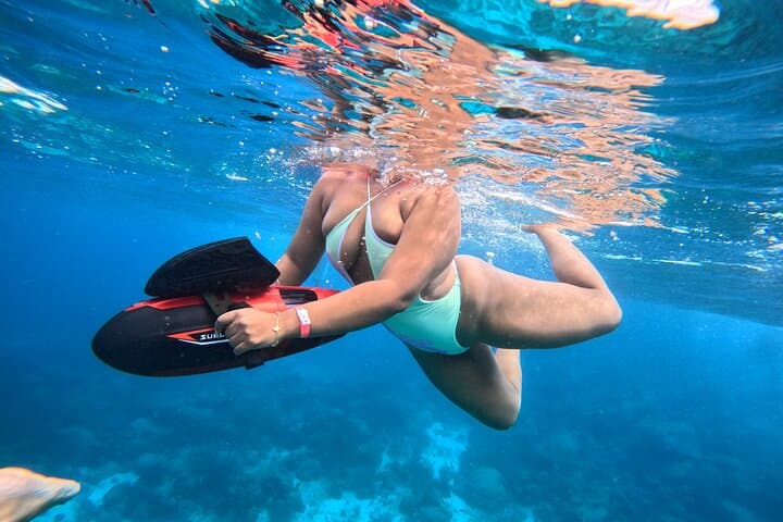 Glide the Curacao Reefs: Sublue Underwater Scooter Adventure photo 2