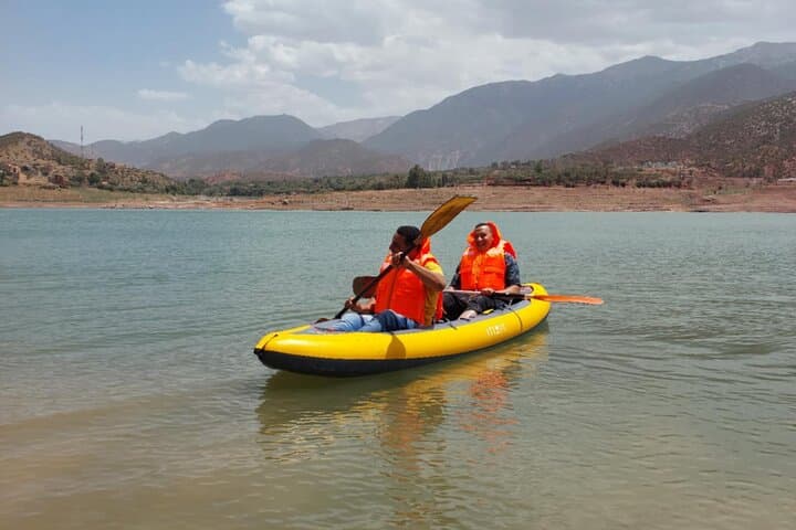 Atlas Day Trip from Marrakech: Zipline, Horseback & Kayak at Ouirgane Lake
