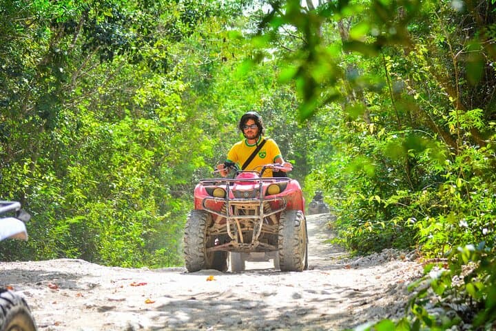 Jungle ATV Adventure to Akumal Cenotes from Tulum
