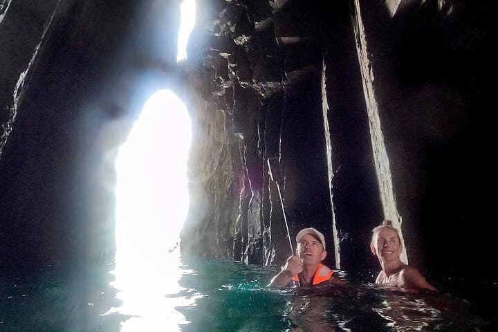 Geopark Double Sea Arches Coasteering: Swim Caves & Volcanic Columns in Sai Kung photo 4