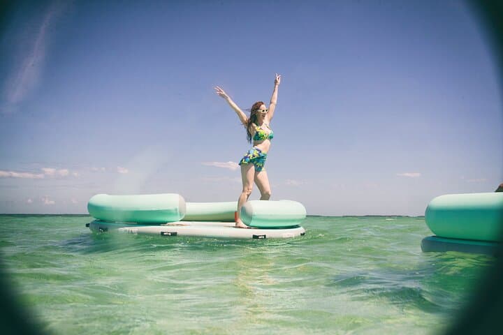 Inflatable Hangout Multi-Day Rental on St Thomas and St John — Delivered Beach Float photo 4