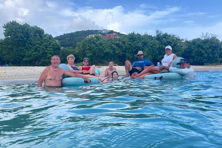Inflatable Hangout Multi-Day Rental on St Thomas and St John — Delivered Beach Float photo 6