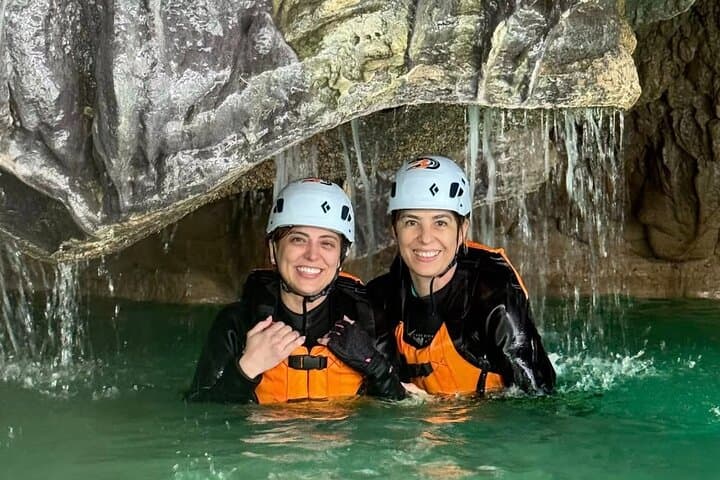 Canyoning in Matacanes Canyon: Rappelling, Jumps & Natural Slides in Sierra de Santiago