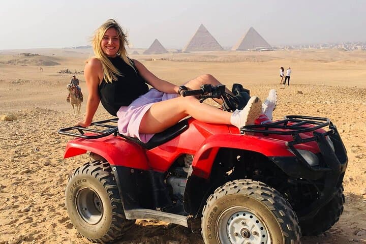 Giza Pyramids and 1-Hour ATV Quad Bike Adventure on the Giza Plateau