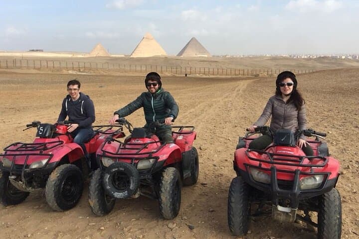 Giza Pyramids and 1-Hour ATV Quad Bike Adventure on the Giza Plateau photo 5
