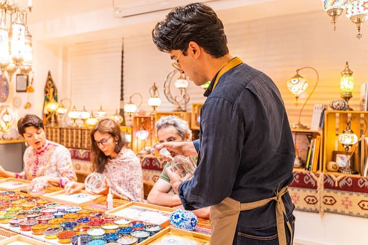 Light & Glass: Turkish Mosaic Lamp Workshop in Rockville, MD photo 4