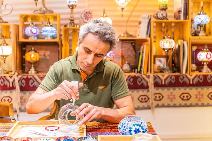 Mosaic Lamp Workshop in Indianapolis: Craft a Turkish-Style Stained-Glass Lamp photo 2