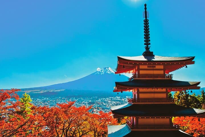 Mt. Fuji & Kawaguchiko Day Trip: Pagodas, Lakeside Views, and Beginner Calligraphy photo 3