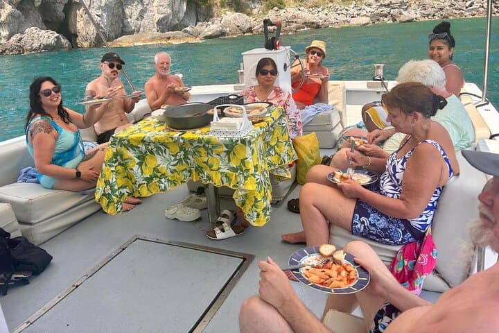 Positano & Amalfi Shared Boat Tour from Sorrento with Onboard Lunch photo 3