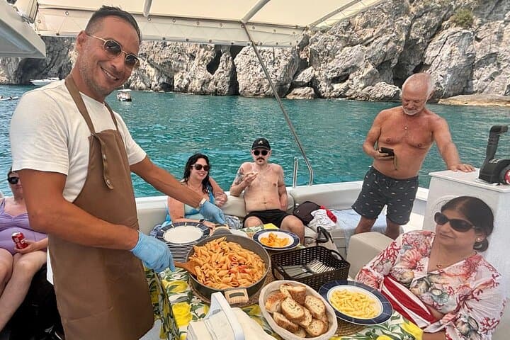 Positano & Amalfi Shared Boat Tour from Sorrento with Onboard Lunch photo 5