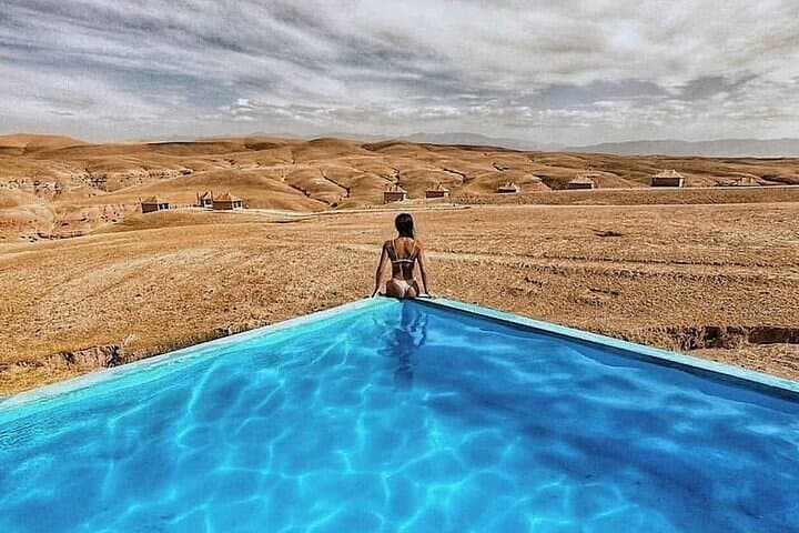 Agafay Desert Pool Retreat: Day Trip from Marrakech with Lunch & Transfers photo 5