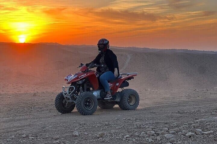Agafay Desert ATV Quad Adventure from Marrakech — Half-Day Quad Biking Tour photo 4