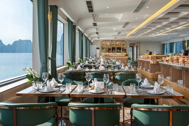 Leona Cruise: 5-Star Day Ship Through Ha Long Bay's Limestone Karsts photo 5