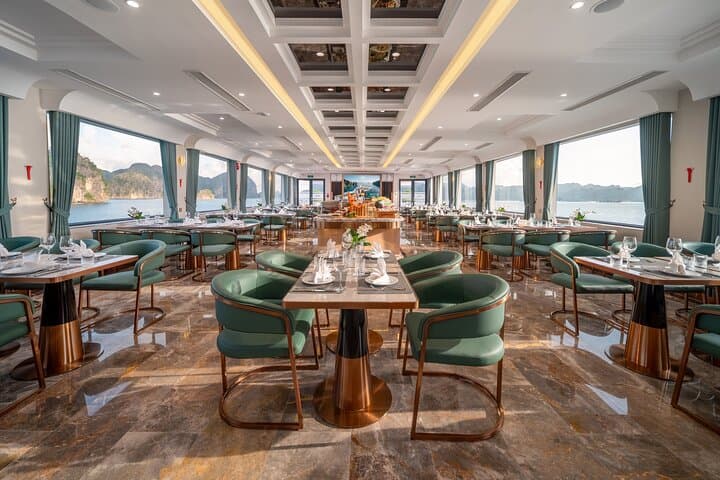 Leona Cruise: 5-Star Day Ship Through Ha Long Bay's Limestone Karsts photo 3