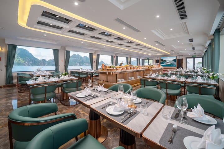 Leona Cruise: 5-Star Day Ship Through Ha Long Bay's Limestone Karsts photo 4