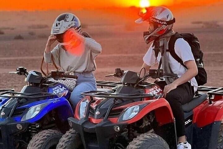 Agafay Desert ATV and Sunset Camel Ride with Berber Dinner from Marrakech photo 2