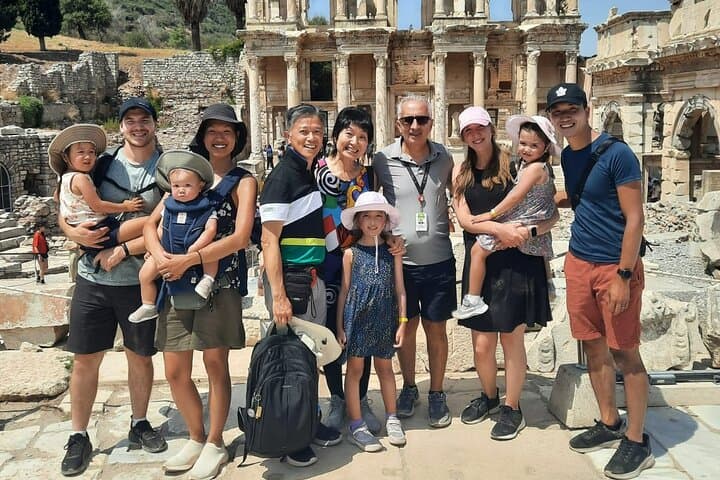 Ephesus & Pigeon Island Tour with Turkish Bath and Traditional Lunch