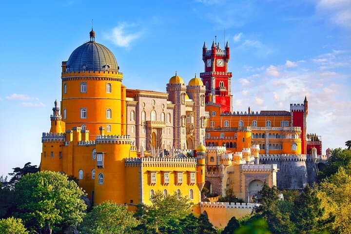 Private Sintra Day Trip: Pena Palace, Cabo da Roca & Cascais from Lisbon