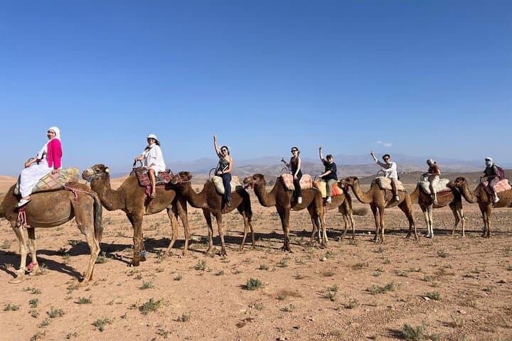 Agafay Desert ATV and Camel Sunset Dinner Experience from Marrakech
