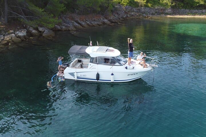 Zadar Half-Day Skipper Boat Tour: Swim, Snorkel & Island Walks