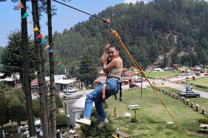 La Marquesa Full-Day Adventure — ATVs, Horses & 1km Zipline Near Mexico City photo 4