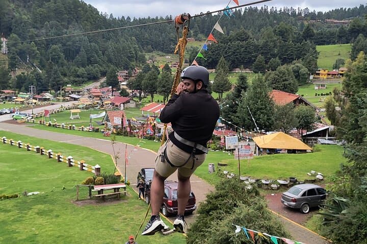La Marquesa Full-Day Adventure — ATVs, Horses & 1km Zipline Near Mexico City photo 5