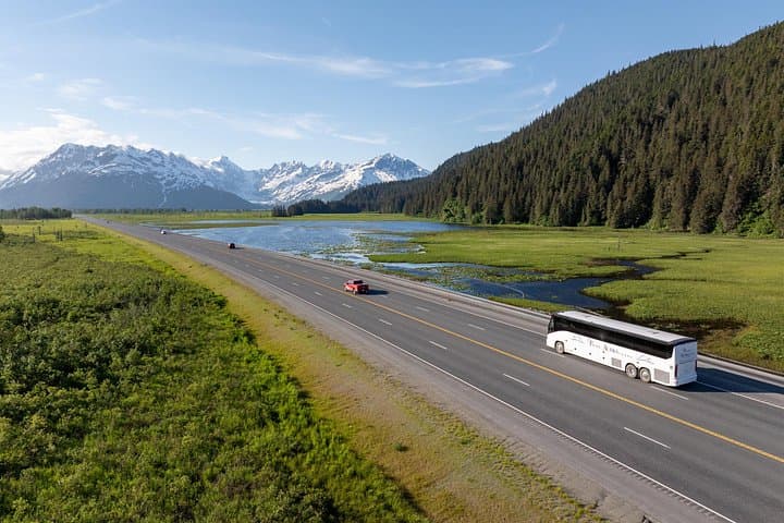 Seward to Anchorage Direct Transfer on the Seward Highway — Scenic Motorcoach Service photo 2