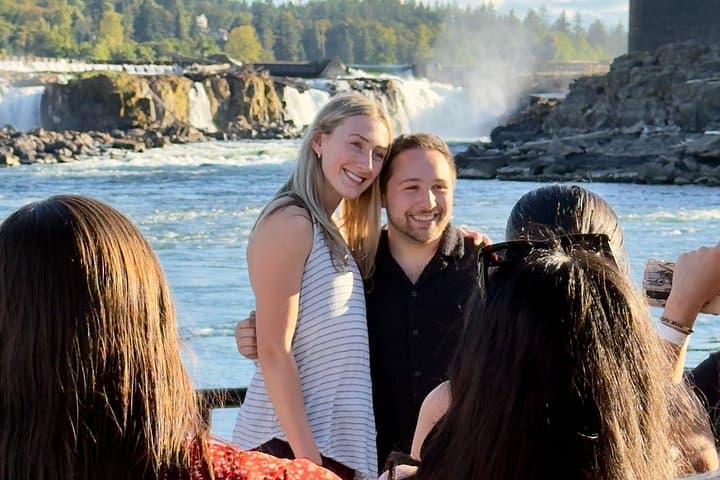 Portland tiki boat cruise to Willamette Falls - sunset river tour (3 hours) photo 1