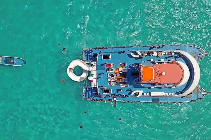 Cancun Dancer Catamaran Cruise to Isla Mujeres — Snorkel, Beach & Open Bar