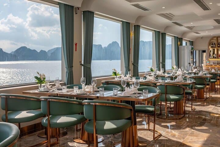 Luxury Leona Day Cruise in Ha Long Bay: Sung Sot Cave, Luon Cave & Ti Top Island photo 4