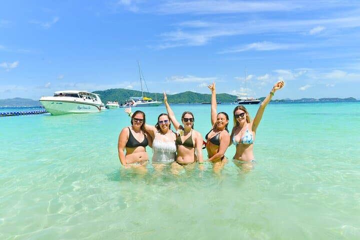 Speedboat to Racha and Coral Islands from Phuket: Full-Day Snorkel & Water Sports
