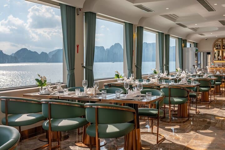 Leona Cruise: 5-Star Day Ship Through Ha Long Bay's Limestone Karsts photo 6