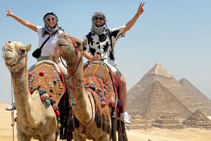 VIP Private Tour of the Giza Pyramids & Sphinx — Inside Pyramid Access and Camel Ride