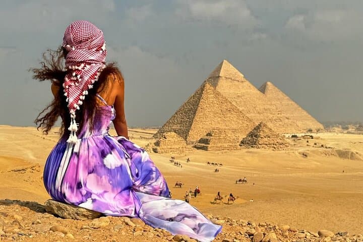 VIP Private Tour of the Giza Pyramids & Sphinx — Inside Pyramid Access and Camel Ride photo 2