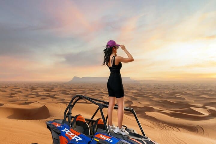 Dubai Desert Safari: Lahbab Red Dunes Dune Bashing, Camel Ride & BBQ Dinner photo 6