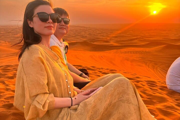 Dubai Desert Safari: Lahbab Red Dunes Dune Bashing, Camel Ride & BBQ Dinner photo 4