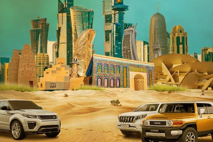 Doha One-Day Combo: City Highlights, Dune Safari & Dhow Sunset Cruise