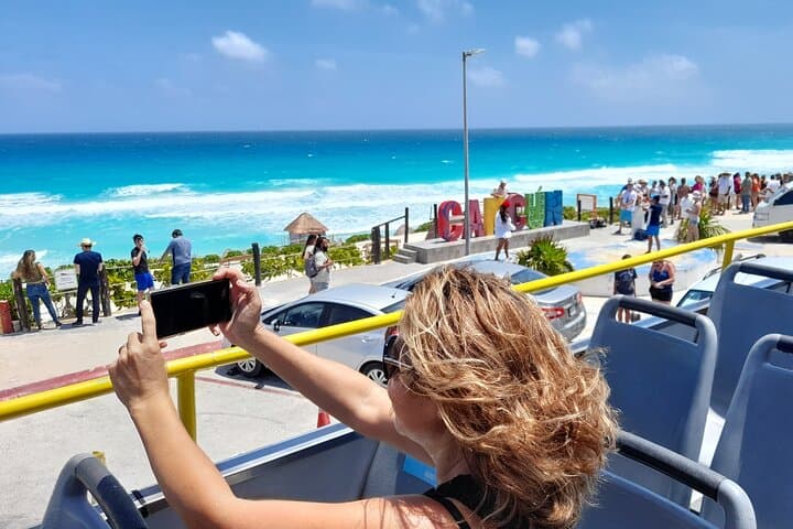 Cancun Guided Bus City Tour: Downtown, Hotel Zone & Hidden Mayan Site